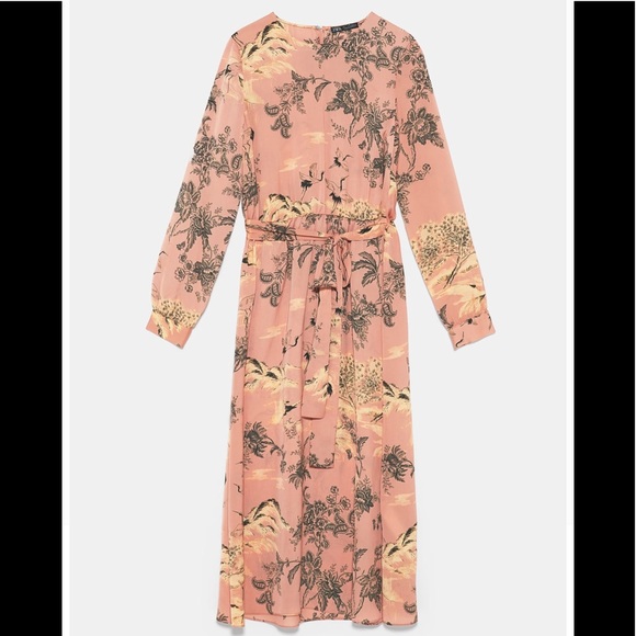 Zara Print Dress - Picture 4 of 8